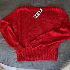 Red urban outfitters sweater